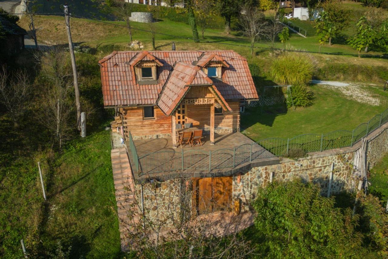 Vineyard Chalet Hansel And Gretel - Happy Rentals Otočec Exterior foto